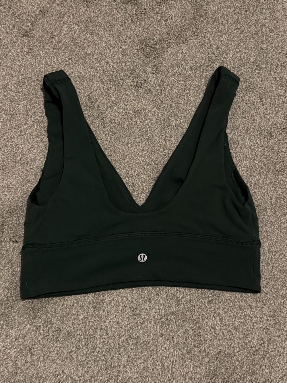 lululemon athletica Dark Olive Green Sports Bra - size 8
